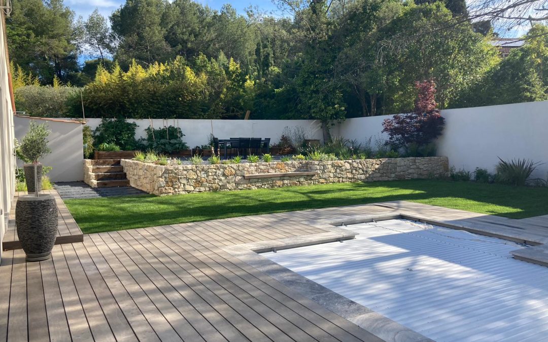 Aménagement de Jardin à Castelnau-Le-Lez – Création d’un Espace Extérieur Sur-Mesure